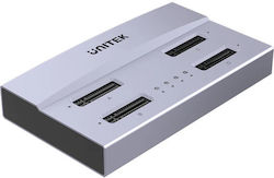 Unitek Hdk Usb4 4-bay M.2 Ssd Docking Station Offline Clone S1243b Unitek Hdk Usb4 4-bay M.2 Ssd Docking Station Offline Clone S1243b