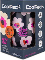 Coolpack Θερμός 500ml Καφέ