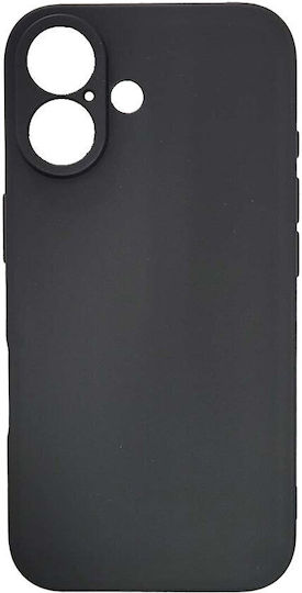 Husă Spacer iPhone 16 Grosime 1.5 Mm Material TPU Flexibil Negru "sppc-ap-ip16-tpu"