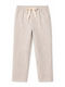 Kinder Hose Chino Leinen Beige