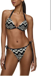 Med Bikini Slip Μαύρο