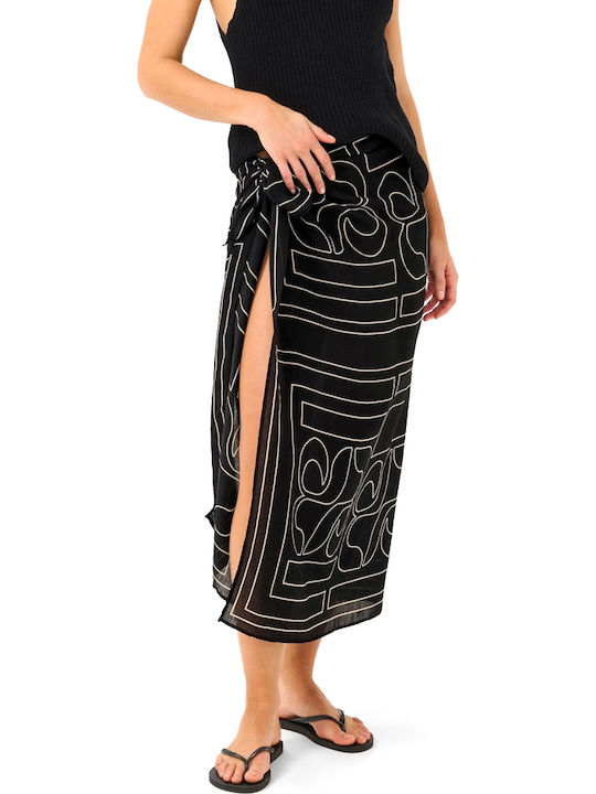 My Essential Wardrobe Sun Striped Scarf Women My Essential Wardrobe Μαυρο 10705174-100031 My Essential Wardrobe Sun Striped Scarf Women My Essential Wardrobe Μαυρο 10705174-100031