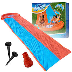 Double Water Slide 488 Cm – Hose Connection Fun 2 Children Double Water Slide 488 Cm – Hose Connection Fun 2 Children