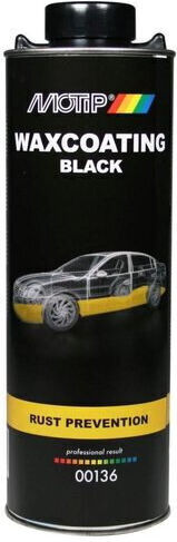 Motip Waxcoating Anti-corrosive Wax Car Body Protection Black 1000ml