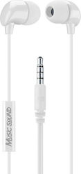 Cellular Line Music Sound In-ear Handsfree Headphones with Connector 3.5mm White Cellular Line Music Sound In-ear Handsfree Headphones with Connector 3.5mm White