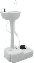 vidaXL Table Folding Gray vidaXL Table Folding Gray