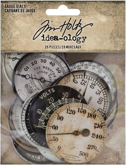 Die Cuts Idea-ology Măsurători Presiune Tim Holtz 39 Bucăți