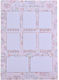 Monthly Booklist Memo Pads with Coffee