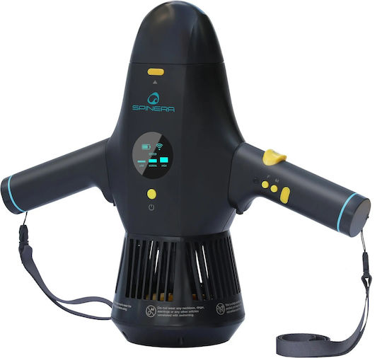 Spinera Powerfin And Scooter With Extra Battery Underwater Seascooter With Maximum Speed 5km/h Battery Autonomy 60min And Weight 2.5kg