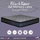 Ypnos Gel Memory Doppel Ergonomisch Matratze Latex 140x200cm