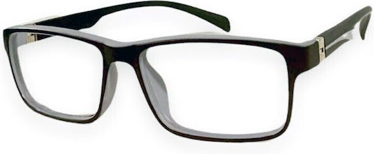 Clear View Γυαλιά Πρεσβυωπίας +2.50 σε Γκρι χρώμα
