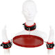 Kiotos Servant BDSM Kit σε Μαύρο Χρώμα
