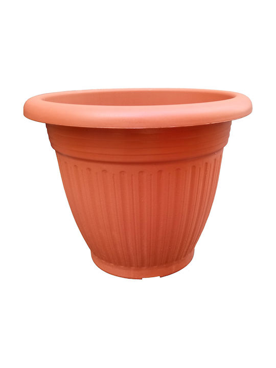 Sic Plast Patmos Pot Plastic Terracotta 25x25x1...
