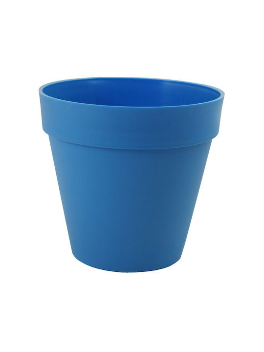 Sic Plast Deco Pot Blue 14x14x13cm.