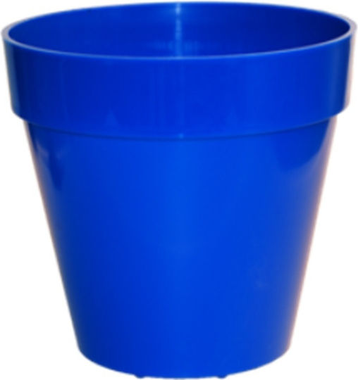 Sic Plast Deco Flower Pot Blue 10x10x9.5cm