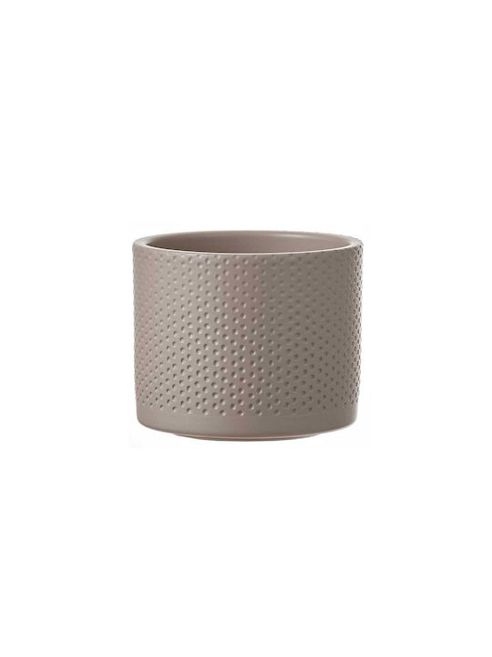 Mica Γλάστρα Πήλινη Taupe