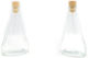 Sticlă Mică Din Sticlă Capac Din Silicon 200ml 0503357 Bucăți