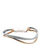 Women's Bracelet Handcuffs Made of 18K White Gold with Diamond 19cm