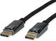 Cable Roline 11.04.5867 From Displayport M To Displayport M 2m Black 8k@60hz