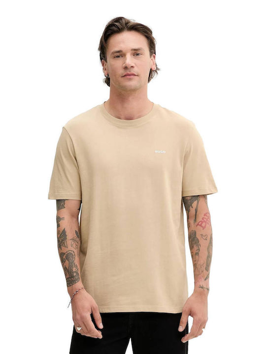 Hugo Dero222 T-shirt Beige