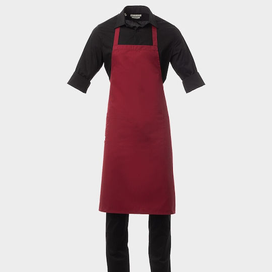 Payper Șorț Ospătar Burgundy