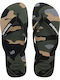 Top Camu Men's Flip Flops Khaki