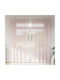 vidaXL Pink Curtains Set with Tab Top 140x245cm