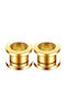 Amalfi Accessories Dehnbares Ohrring aus vergoldetem Stahl Goldfarben