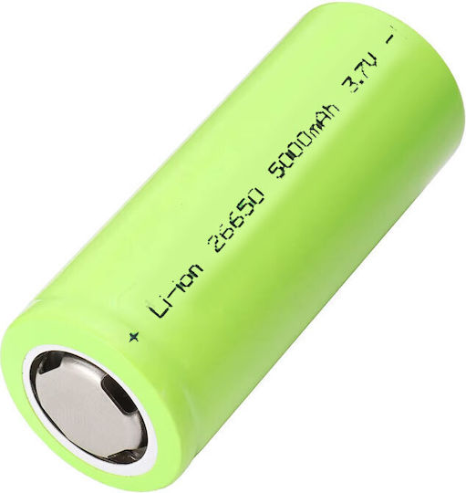 Wiederaufladbare Batterie 26650 Li-Ion 5000mAh 3.7V 1Stück