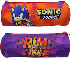 Sonic Κασετίνα Βαρελάκι Πολύχρωμη Sonic Κασετίνα Βαρελάκι Πολύχρωμη