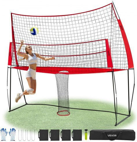 Vevor Portable Volleyball Training System Indoor Outdoor Pqxlwjqkjqwkiwcd0001v0
