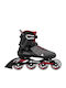 Rollerblade Sirio 84 Inline Αυξομειούμενα Rollers Μαύρα Ενηλίκων