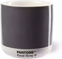 Pantone Θερμός 220ml Γκρι
