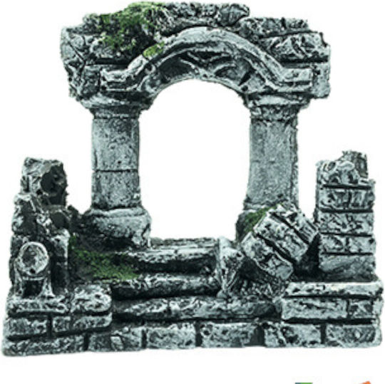 Epigasos Aquarium Decoration 2 Ancient Columns 9x4x8cm