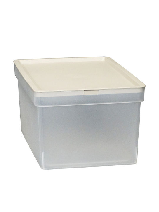 Viomes Nova Plastic Storage Box with Lid Transp...