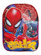 Spiderman Σχολική Τσάντα Πλάτης Νηπιαγωγείου Κόκκινη