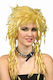 Kokoracostume Karneval Perücke Blonde Zöpfe