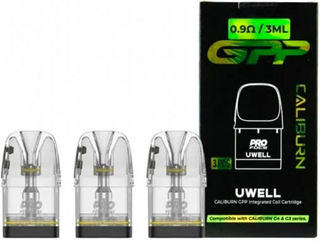 Uwell Резервни Pod 3 броя 3ml с Импенданс 0.9ohm