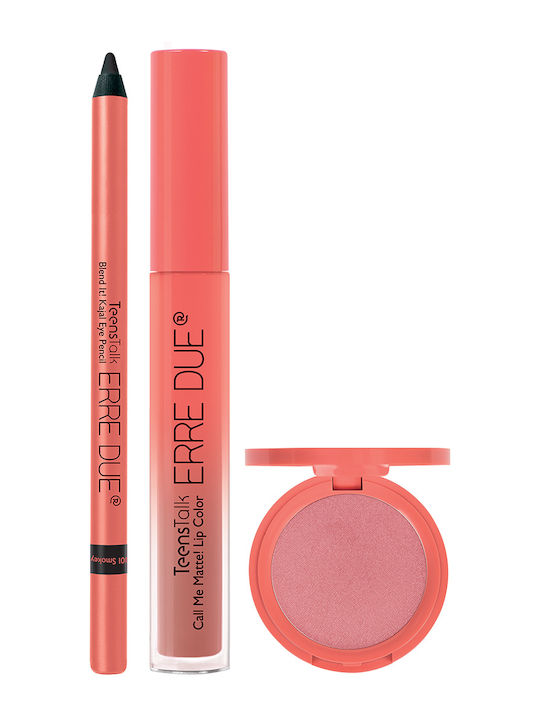 Erre Due Teens Talk Make-up-Set Brown 3Stück