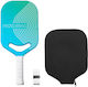 Vevor Pro Carbon Fiber Pickleball Paddle Aero Throat Honeycomb Core Racket