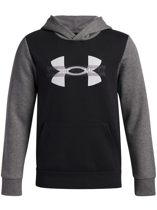Under Armour Fleece Kids Sweatshirt with Hood a...
