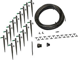 Hydrostab Agrodrip Kit De Irigare Pentru 15 Ghivece Sistem De Irigare Până La 15 Ghivece 42 Bucăți Hydrostab Agrodrip Kit De Irigare Pentru 15 Ghivece Sistem De Irigare Până La 15 Ghivece 42 Bucăți