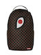 Sprayground DLXSV Schulranzen Rucksack Junior High-High School Braun