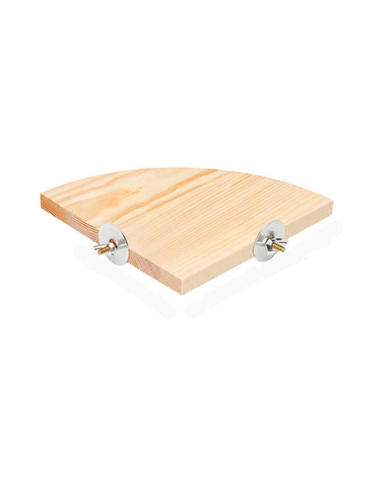 Epigasos Holzveranda Nager-Spielzeug 17x17cm