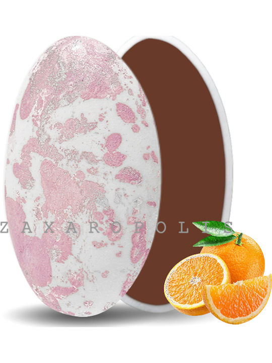 Zaxaropolis Κουφέτα Choco Splash σε Σχήμα Κλασικό με Γεύση Πορτοκάλι Ροζ 1000gr