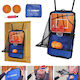 ToyMarkt Indoor & Outdoor Wall Mounted Basketball Hoop with Ball