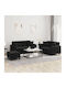 Set de Sufragerie 3 Scaune & 2 Scaune & Taburet