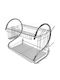 Scurgător De Chiuvetă Inox Gri 27x39x39cm
