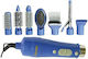 Geepas Electric Brush with Air for Straightening and Curls 750W
