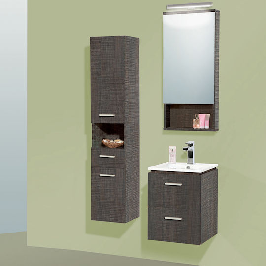 Pro Bagno Blat fără Lavoar Gri